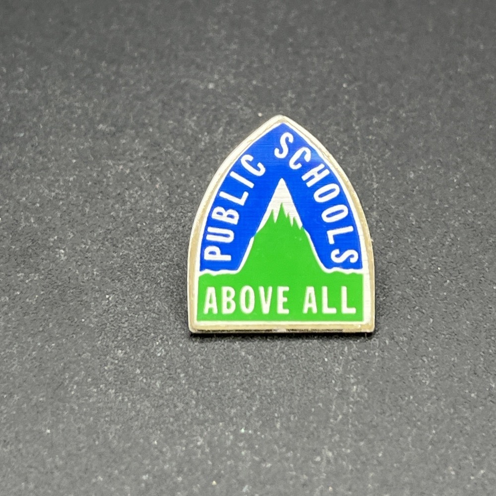 Public Schools Above All Lapel Hat Pin